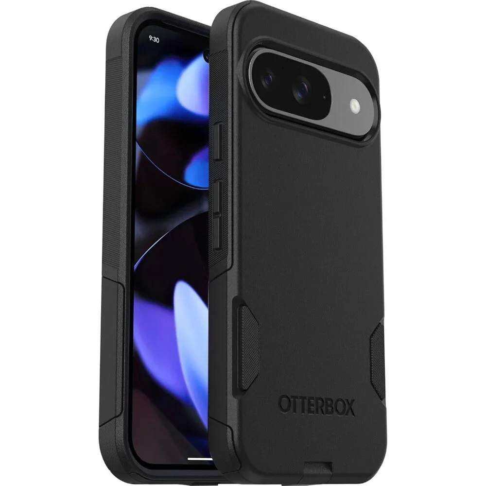 OtterBox Pixel 9 & 9 Pro Commuter Case - Black - Slim Protective Cover